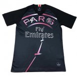 Maglia di Formazione Paris Saint Germain 2019 2020 Nero Rosa