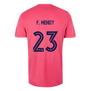 Maglia Real Madrid Away NO.23 F. Mendy 2020 2021 Rosa