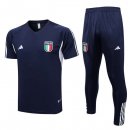 Maglia Italia Set Completo 2023 2024 Blu