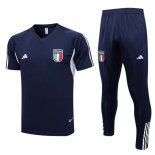 Maglia Italia Set Completo 2023 2024 Blu