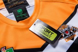 Thailandia Maglia Wests Tigers Home 2018 Nero Thailandia Maglia Wests Tigers Home 2018 Nero