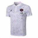 Polo Paris Saint Germain 2021 2022 Bianco Rosa Polo Paris Saint Germain 2021 2022 Bianco Rosa