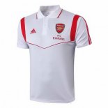 Polo Arsenal 2019 2020 Bianco Rosso