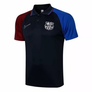 Polo Barcellona 2021 2022 Nero Rosso Blu