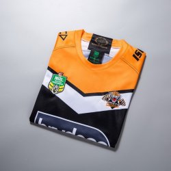 Thailandia Maglia Wests Tigers Home 2018 Nero Thailandia Maglia Wests Tigers Home 2018 Nero