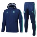 Giacca a vento Set Completo Real Madrid 2019 2020 Blu Verde