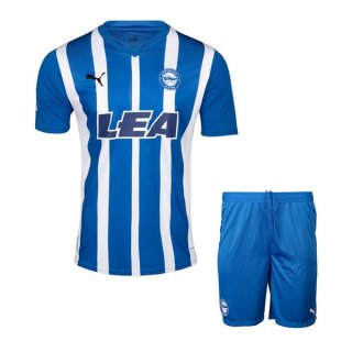Maglia Deportivo Alavés Home Bambino 2023 2024