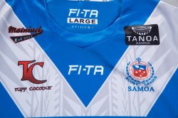 Thailandia Maglia Samoa Home 2017 2018 Blu