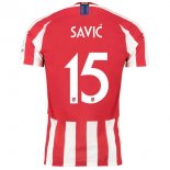 Thailandia Maglia Atletico Madrid NO.15 Savic 2019 2020 Rosso