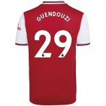 Maglia Arsenal NO.29 Guendouzi Home 2019 2020 Rosso Maglia Arsenal NO.29 Guendouzi Home 2019 2020 Rosso