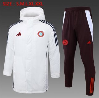 Piumino Bayern Monaco Set Completo 2024 2025 Bianco