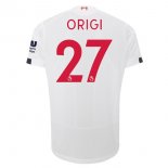 Maglia Liverpool NO.27 Origi Away 2019 2020 Bianco