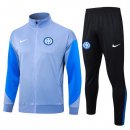 Giacca Inter Milan 2024 2025 Grigio Blu 3 Giacca Inter Milan 2024 2025 Grigio Blu 3
