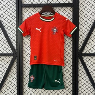 Maglia Portogallo Home Bambino 2025
