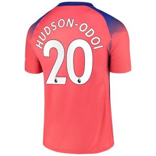 Maglia Chelsea NO.20 Hudson Odoi Terza 2020 2021 Arancione