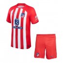 Maglia Atletico de Madrid Home Bambino 2023 2024 Maglia Atletico de Madrid Home Bambino 2023 2024
