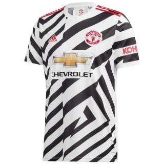 Maglia Manchester United Terza 2020 2021 Bianco