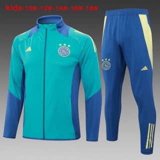Bambino Giacca Ajax 2024 2025 Verde 3
