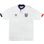 Thailandia Maglia Inghilterra Replica Home Retro 1989 Bianco