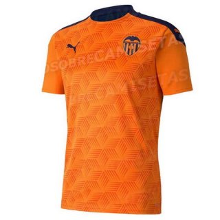 Thailandia Maglia Valencia Away 2020 2021 Arancione
