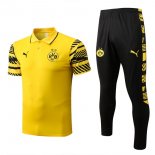 Polo Borussia Dortmund Set Completo 2022 2023 Giallo