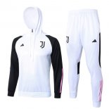 Felpa Cappuccio Juventus 2024 Bianco 2 Felpa Cappuccio Juventus 2024 Bianco 2