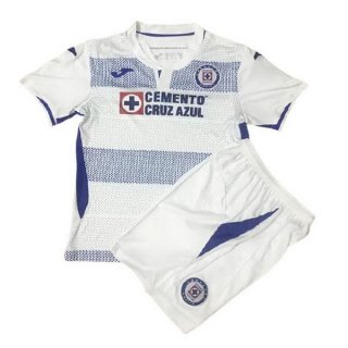 Maglia Cruz Blu Away Bambino 2020 2021 Bianco