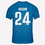 Maglia Juventus NO.24 Rugani Terza 2019 2020 Blu