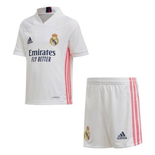 Maglia Real Madrid Home Bambino 2020 2021 Bianco