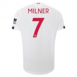 Maglia Liverpool NO.7 Milner Away 2019 2020 Bianco