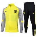 Giacca Flamengo 2024 2025 Grigio Giallo Giacca Flamengo 2024 2025 Grigio Giallo