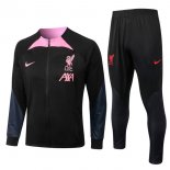 Giacca Liverpool 2023 Nero Rosa Giacca Liverpool 2023 Nero Rosa