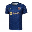 Maglia Formazione Barcellona 2024 2025 Blu