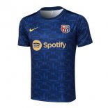 Maglia Formazione Barcellona 2024 2025 Blu