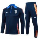 Felpa Allenamento Juventus 2024 2025 Blu 3 Felpa Allenamento Juventus 2024 2025 Blu 3