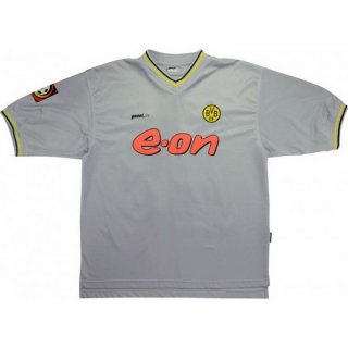 Thailandia Maglia Borussia Dortmund Replica Away Retro 2000 Grigio