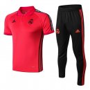 Polo Set Completo Real Madrid 2019 2020 Rosso Nero