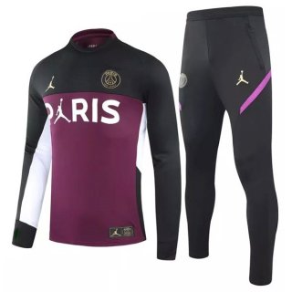Giacca Paris Saint Germain 2021 2022 Borgona Nero