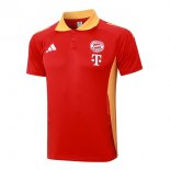 Polo Bayern Monaco 2024 2025 Rosso Giallo