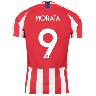 Thailandia Maglia Atletico Madrid NO.9 Morata Home 2019 2020 Rosso