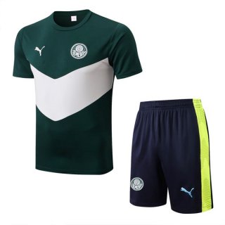 Maglia Formazione Palmeiras Set Completo 2022 2023 Verde Bianco