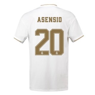 Maglia Real Madrid NO.20 Asensio Home 2019 2020 Bianco
