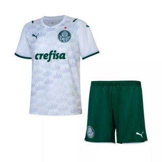 Maglia Palmeiras Away Bambino 2021 2022 Bianco