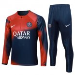 Felpa PSG 2024 Rosso Blu Felpa PSG 2024 Rosso Blu