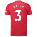 Maglia Manchester United NO.3 Bailly Home 2019 2020 Rosso