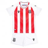 Maglia Stoke City Home Bambino 2022 2023 Maglia Stoke City Home Bambino 2022 2023