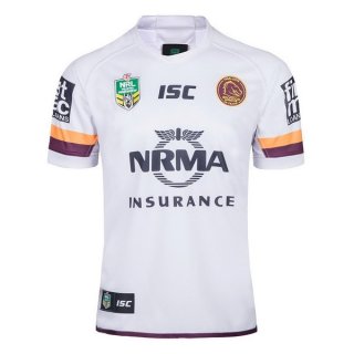 Thailandia Maglia Brisbane Broncos Away 2018 Bianco
