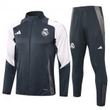 Giacca Real Madrid 2024 2025 Grigio 2