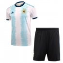 Maglia Argentina Home Bambino 2019 Blu Bianco