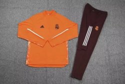 Giacca Real Madrid 2020/2021 Arancione Giacca Real Madrid 2020/2021 Arancione